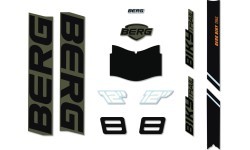 Biky - Sticker set Trail Green Handbrake