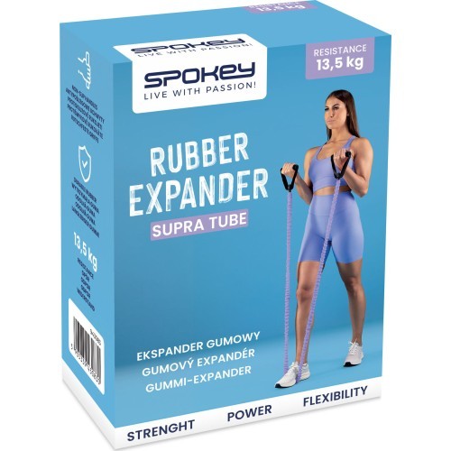 Guminis ekspanderis Spokey SUPRA TUBE, vidutinis