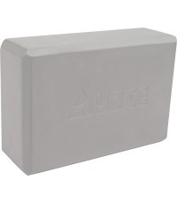 Блок для йоги Yate Yoga 22,8x15,2x7,6 см, серый