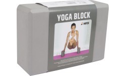 Блок для йоги Yate Yoga 22,8x15,2x7,6 см, серый