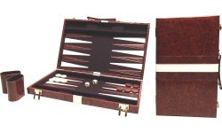 Нарды с окантовкой коричневые 38 x 48 см
