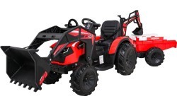 Buggy Tractor With Trailer 720-T Red