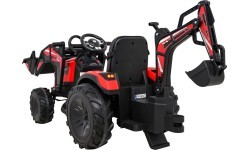 Buggy Tractor With Trailer 720-T Red