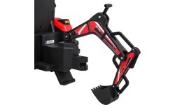 Трактор на аккумуляторе с прицепом Buggy 720-T, красный