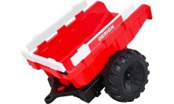Buggy Tractor With Trailer 720-T Red
