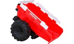 Buggy Tractor With Trailer 720-T Red
