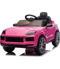 Электромобиль Porsche Cayenne, розовый