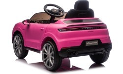 Электромобиль Porsche Cayenne, розовый
