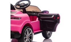 Электромобиль Porsche Cayenne, розовый