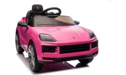Elektromobilis Porsche Cayenne, rožinis