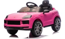 Электромобиль Porsche Cayenne, розовый