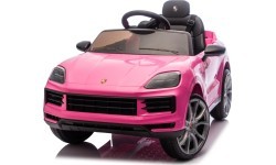 Электромобиль Porsche Cayenne, розовый