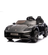 Elektromobilis Porsche Taycan Turbo S, juodas