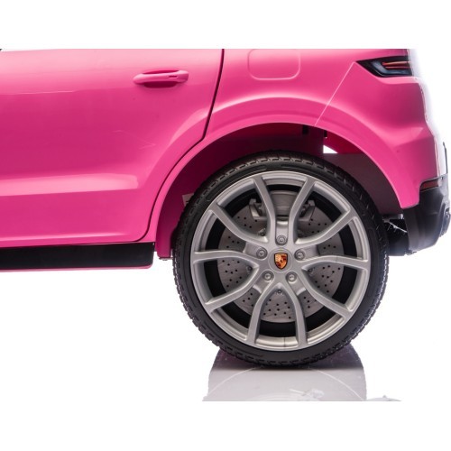 Elektromobilis Porsche Cayenne, rožinis