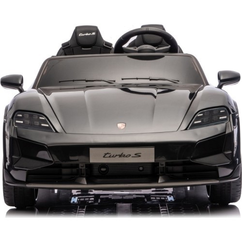 Elektromobilis Porsche Taycan Turbo S, juodas
