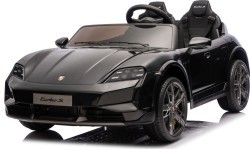 Elektromobilis Porsche Taycan Turbo S, juodas