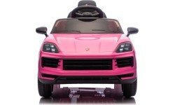 Электромобиль Porsche Cayenne, розовый
