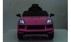 Elektromobilis Porsche Cayenne, rožinis