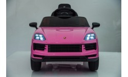 Электромобиль Porsche Cayenne, розовый