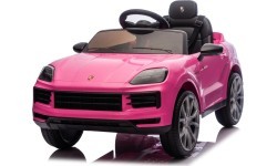 Elektromobilis Porsche Cayenne, rožinis