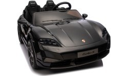 Электромобиль Porsche Taycan Turbo S, черный