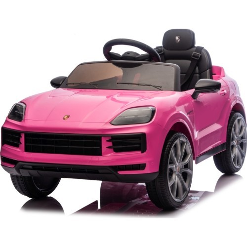 Электромобиль Porsche Cayenne, розовый