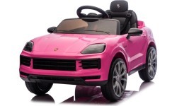 Elektromobilis Porsche Cayenne, rožinis