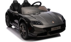 Elektromobilis Porsche Taycan Turbo S, juodas