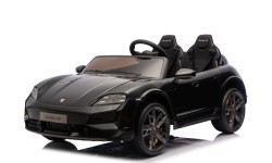 Elektromobilis Porsche Taycan Turbo S, juodas