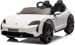Vehicle Porsche Taycan Turbo S White