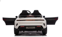 Детский электромобиль Porsche Taycan Turbo S, белый