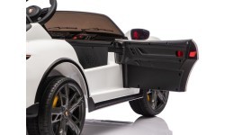 Vehicle Porsche Taycan Turbo S White