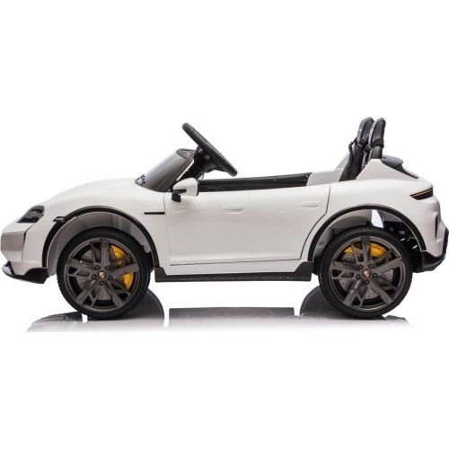 Детский электромобиль Porsche Taycan Turbo S, белый