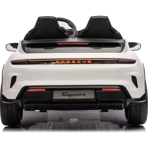 Vehicle Porsche Taycan Turbo S White