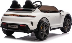 Elektromobilis vaikams Porsche Taycan Turbo S, baltas