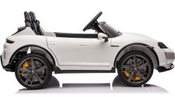 Детский электромобиль Porsche Taycan Turbo S, белый