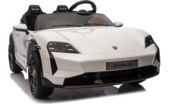 Vehicle Porsche Taycan Turbo S White