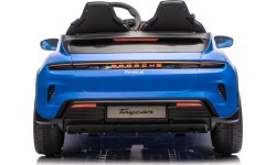 Электромобиль Porsche Taycan Turbo S синий