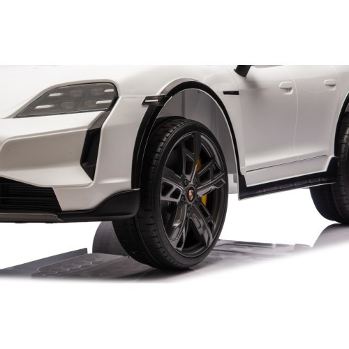 Детский электромобиль Porsche Taycan Turbo S, белый