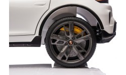 Elektromobilis vaikams Porsche Taycan Turbo S, baltas