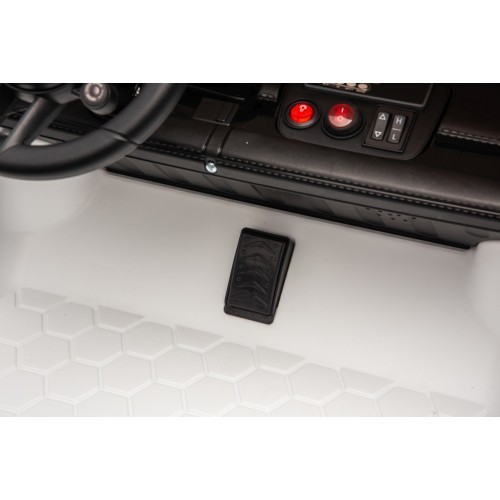 Elektromobilis vaikams Porsche Taycan Turbo S, baltas