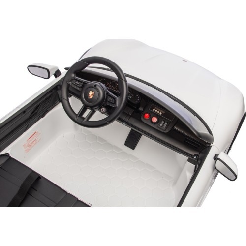 Vehicle Porsche Taycan Turbo S White