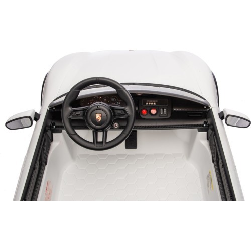 Vehicle Porsche Taycan Turbo S White