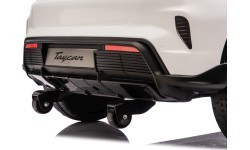 Vehicle Porsche Taycan Turbo S White