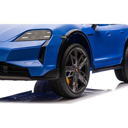 Porsche Taycan Turbo S Blue Vehicle