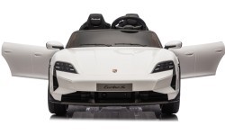 Детский электромобиль Porsche Taycan Turbo S, белый