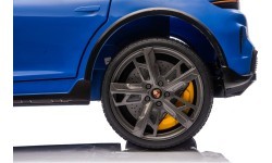 Электромобиль Porsche Taycan Turbo S синий