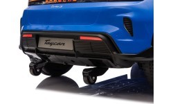 Porsche Taycan Turbo S Blue Vehicle