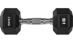Hantelis HMS Hex Pro - 6 kg
