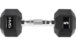 Гантель HMS Hex Pro - 5 кг